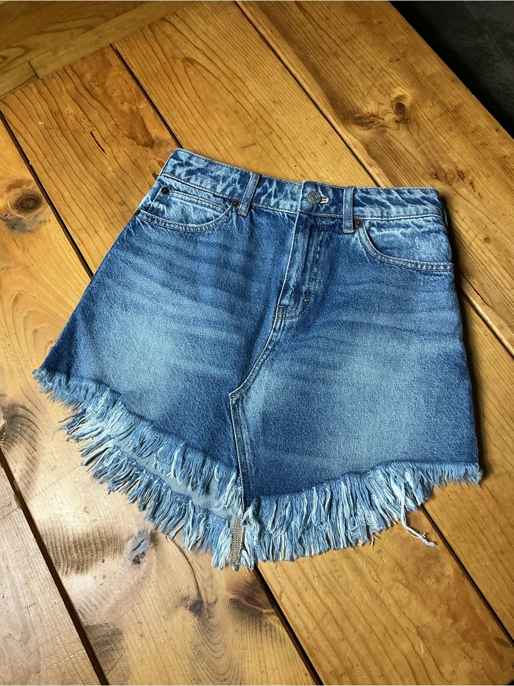 We The Free Bailey Denim Skirt